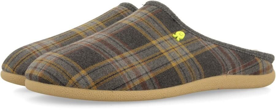 Hot Potatoes 92245 Pantoffels Heren Open sloffen met antislip zool Brown