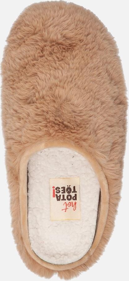 Hot Patatoes HP67842 Dames Sloffen Beige - Foto 4
