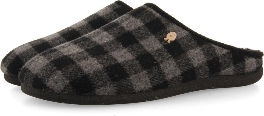 Hot Potatoes Savannah Pantoffels Heren Open sloffen met antislip zool Grey