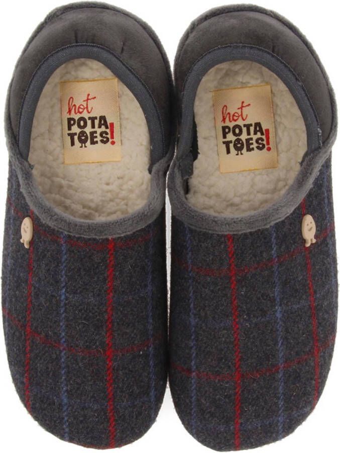 Hot Potatoes Pantoffels 67841 Grijs 39