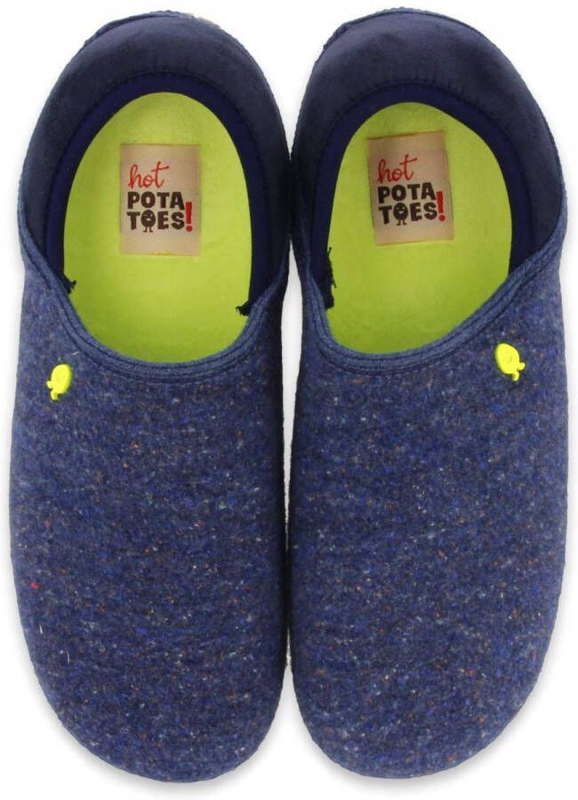 Hot Potatoes Braunau Junior Blauwe Pantoffel