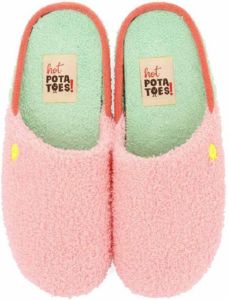 Hot Potatoes Zomer Pantoffels Kemeo 65579 Roze Groen 40