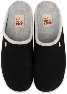 Hot Potatoes Pantoffels Labinsk 60742 Zwart 47