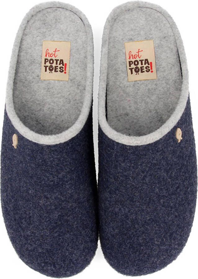 Hot Potatoes Pantoffels Labinsk 60742_06 Blauw - Foto 3