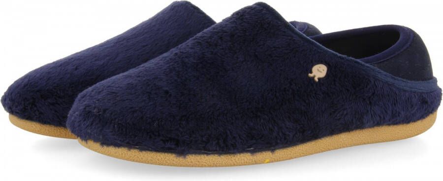 Hot Potatoes Pantoffels Blauw Textiel 272249 Dames