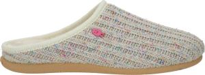 Hot Potatoes Furth 6429 Beige pantoffel gebreid