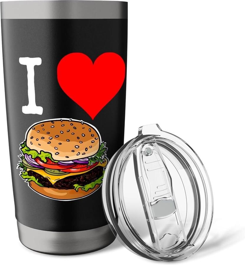 Hou van hamburgers Thermobeker