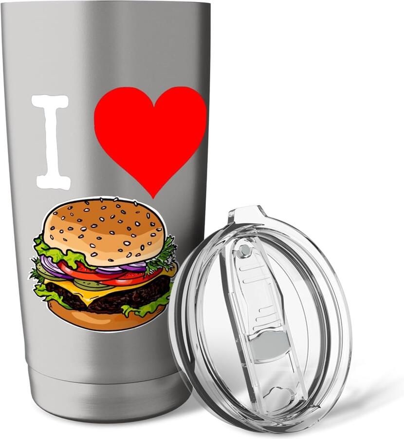Hou van hamburgers Thermobeker