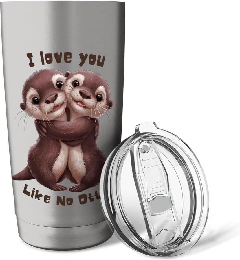 Hou van je als een otter Thermobeker