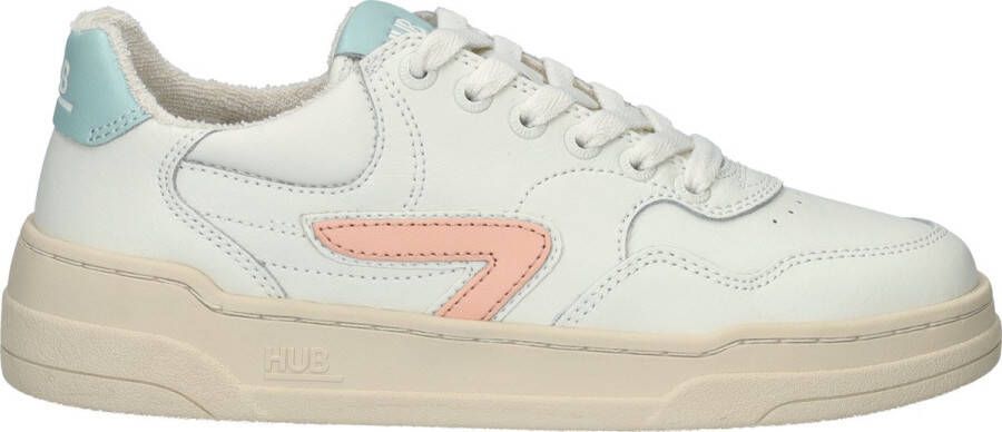 Hub Court-z Lage sneakers Leren Sneaker Dames Wit - Foto 3