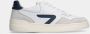 Off the Pitch full-stop coated leather witte heren sneakers - Thumbnail 1