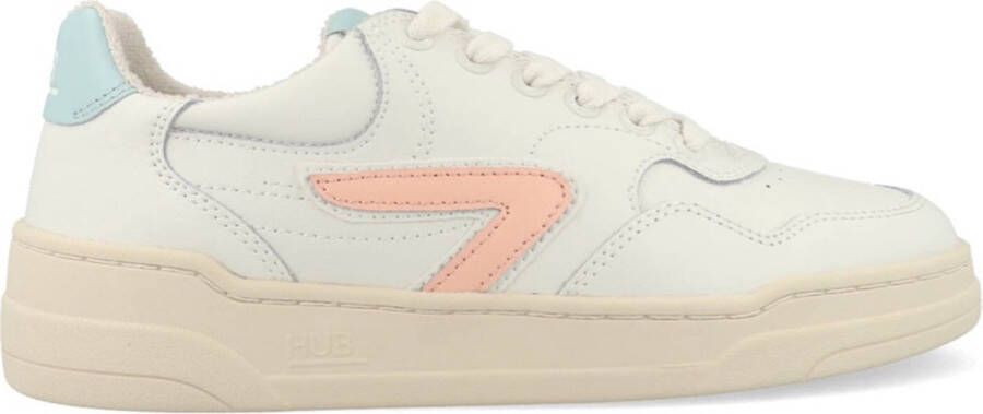Hub Court-z Lage sneakers Leren Sneaker Dames Wit - Foto 3