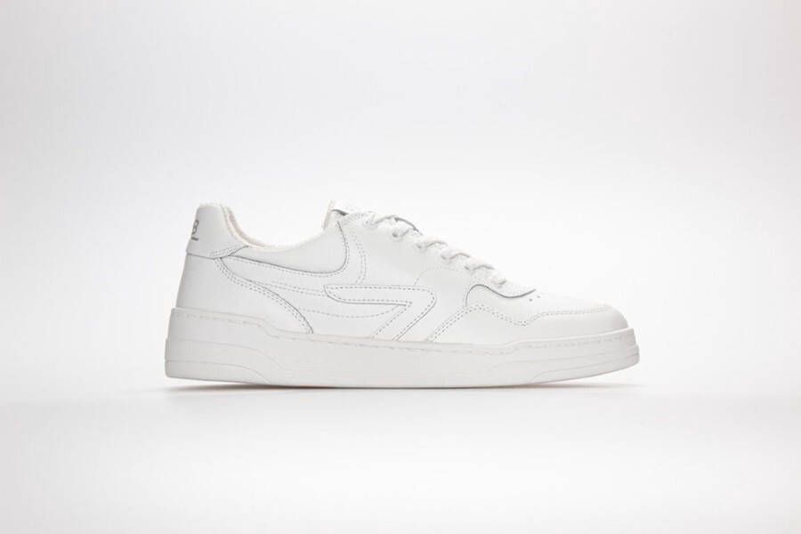Hub Court-z Men Lage sneakers Leren Sneaker Heren Wit