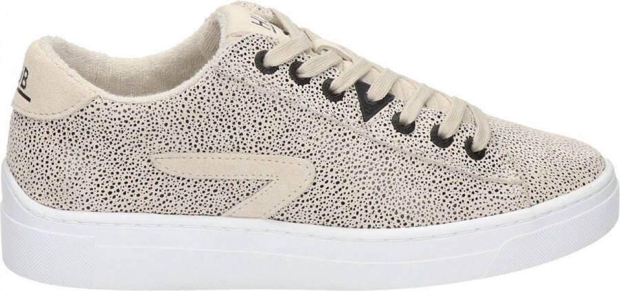 HUB HOOK LW Z-STITCH nubuck sneakers beige cheetahprint - Foto 4