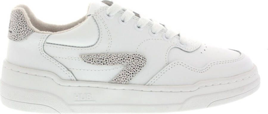 Hub Dames Sneakers Court L67 Wds White hasta whit Wit