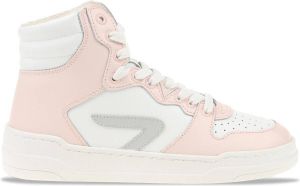 Hub Sneakers Court Z Wit Roze