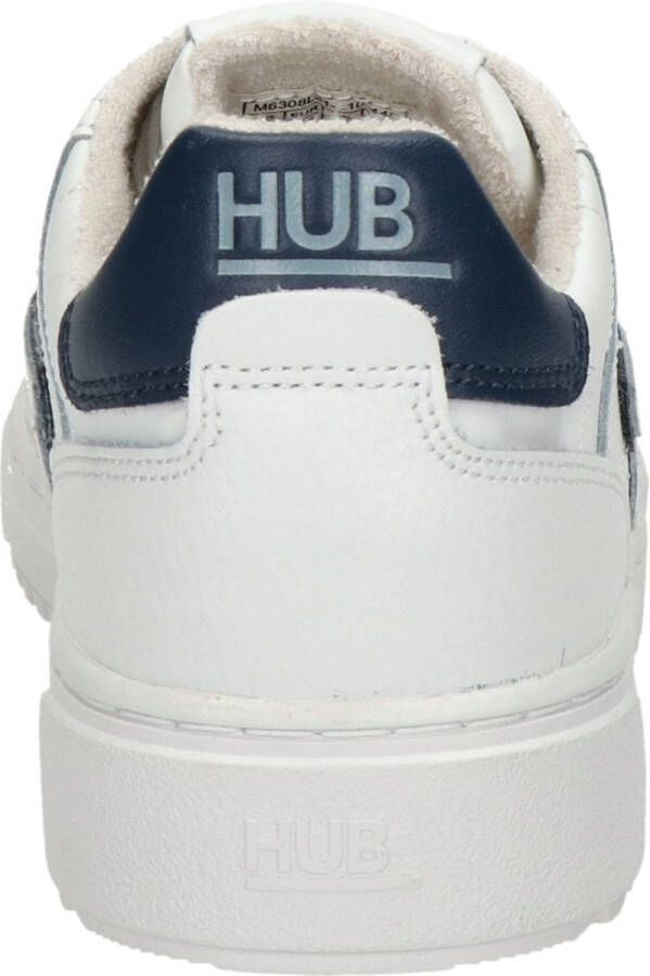 Hub Duke Lage sneakers Leren Sneaker Heren Wit - Foto 2