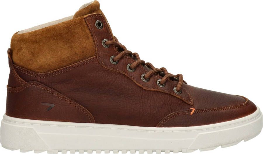 Hub Dundee L52 cognac offwhite Veterschoenen - Foto 2