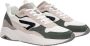 Hub Glide white black sage green grey Wit Suede Lage sneakers - Thumbnail 1