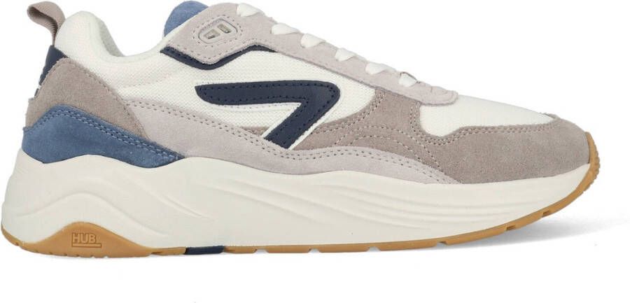 Hub Glide white navy elemental blue gu