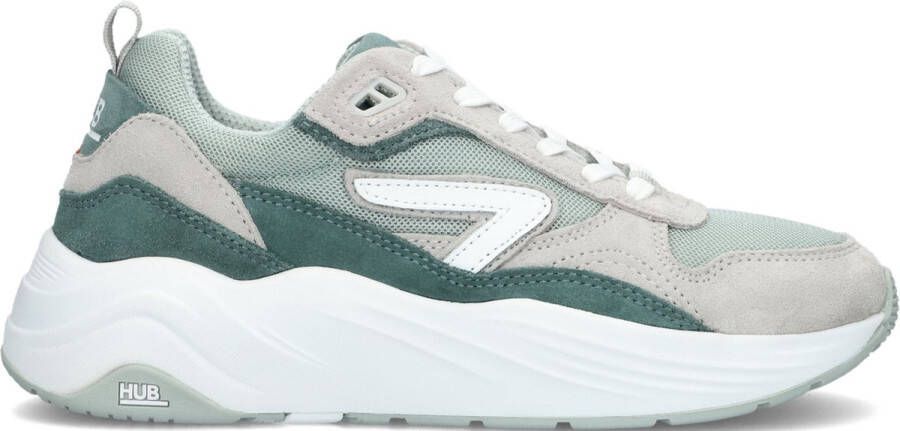 Hub Glide Z S41 w. DL Groen Suede Lage sneakers Dames - Foto 2