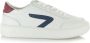 Hub Baseline-m Lage sneakers Leren Sneaker Heren Wit - Thumbnail 2