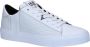Hub Hook-m Lage sneakers Leren Sneaker Heren Wit - Thumbnail 7