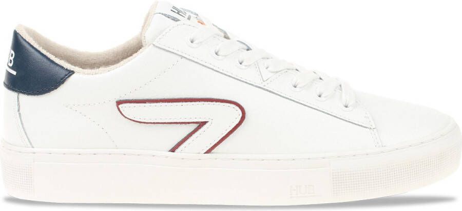 Hub Hook-z Lage sneakers Leren Sneaker Heren Wit - Foto 2