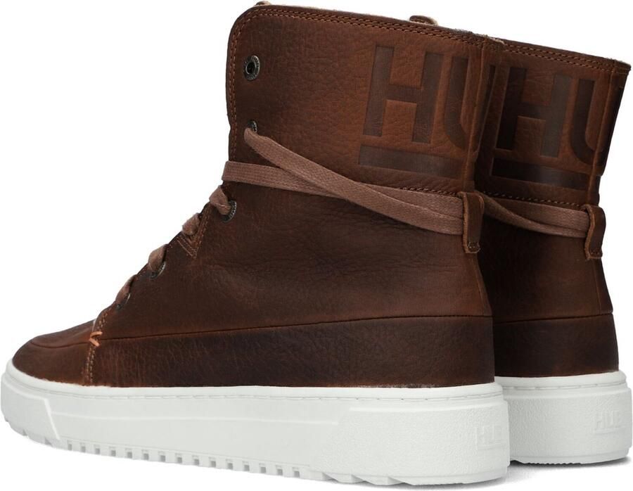 Bruin Tinten Chess 3.0 Hoge sneakers Leren Sneaker Dames Cognac - Foto 2