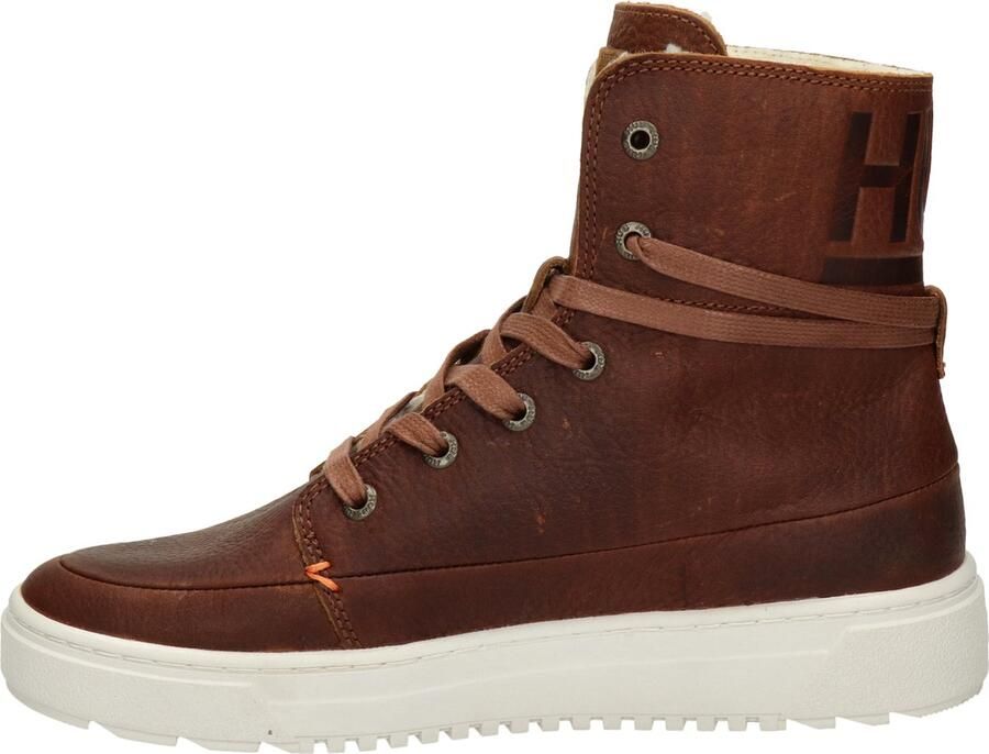 Bruin Tinten Chess 3.0 Hoge sneakers Leren Sneaker Dames Cognac - Foto 4
