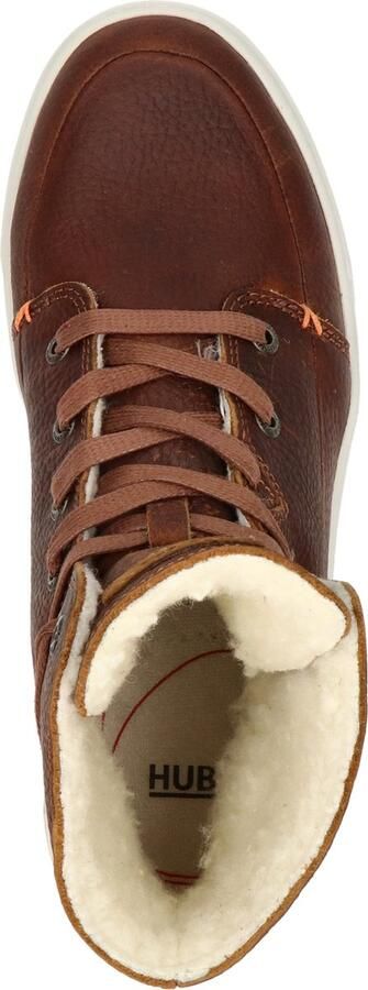 Bruin Tinten Chess 3.0 Hoge sneakers Leren Sneaker Dames Cognac - Foto 11