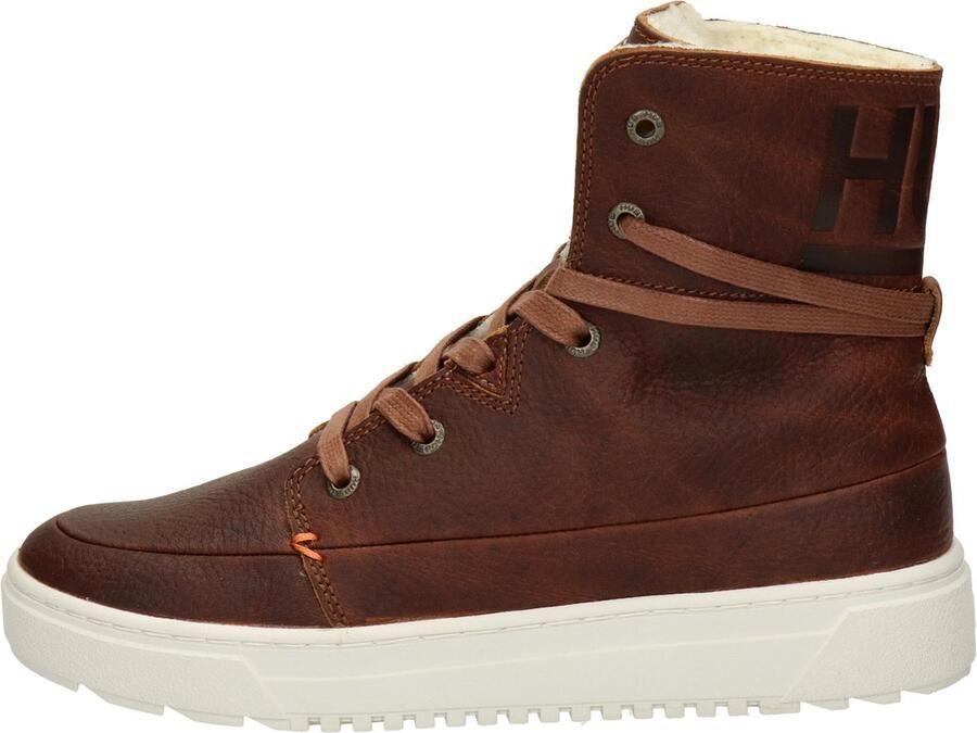 Bruin Tinten Chess 3.0 Hoge sneakers Leren Sneaker Dames Cognac - Foto 6