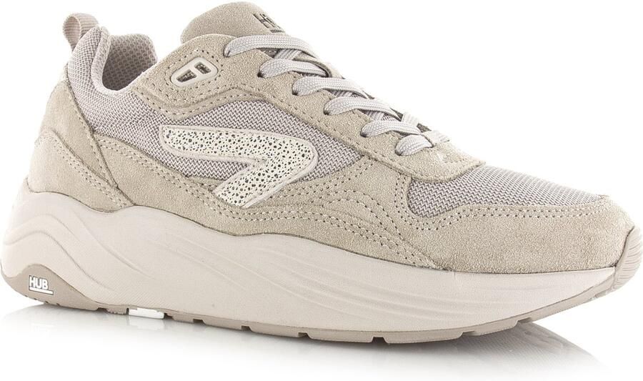 Hub GLIDE Bone Vista Lt Bone-Bone Suede Dames - Foto 4