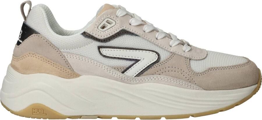 Hub Glide off white bone sneakers Suede Dames - Foto 6
