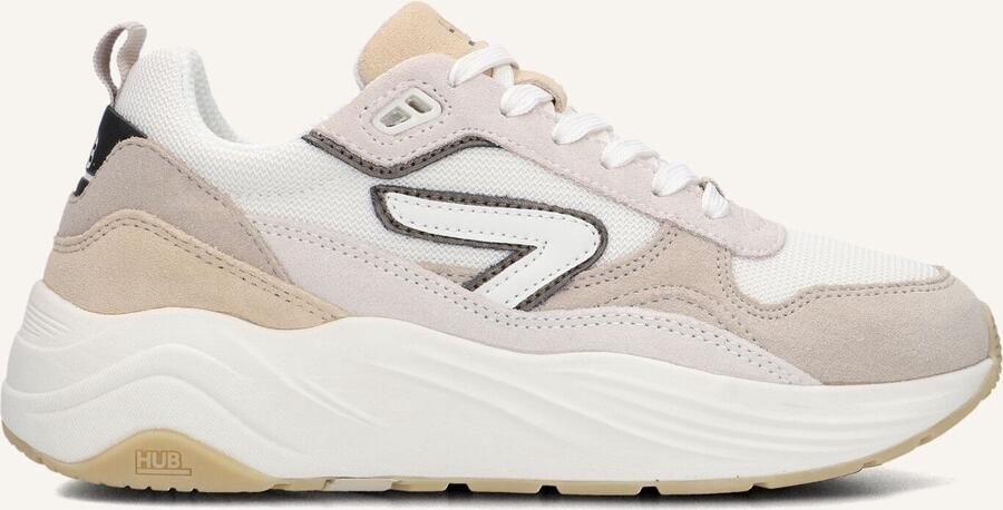 Hub Glide off white bone sneakers Suede Dames