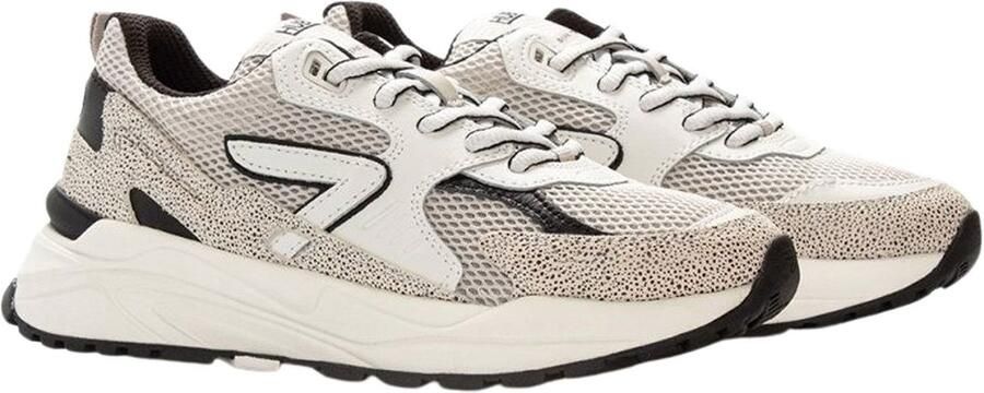 HUB Beige Chunky Sole Sneakers voor vrouwen - Foto 4