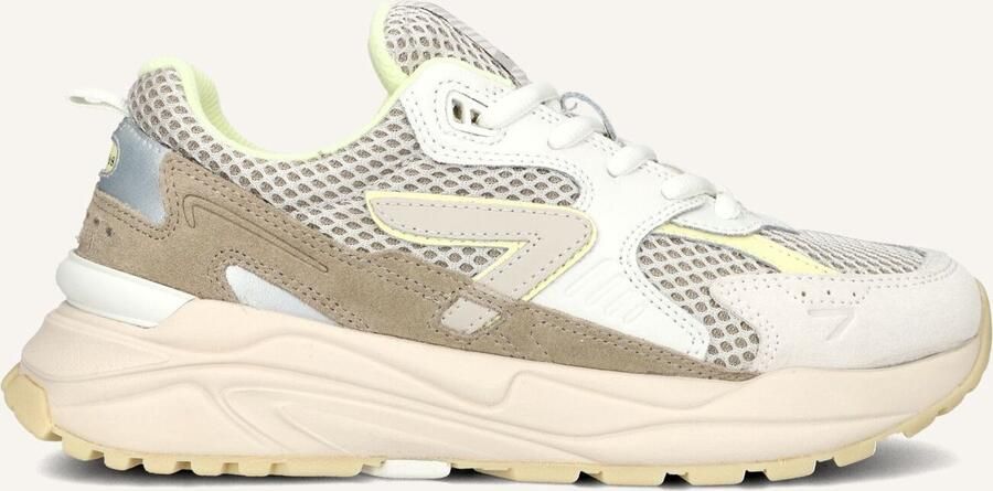 Hub Grid-w Sneakers Dames Beige