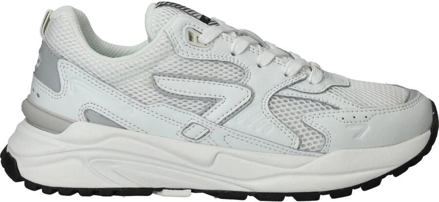 Hub Grid-w Sneakers Dames Leren Sneaker Wit - Foto 4