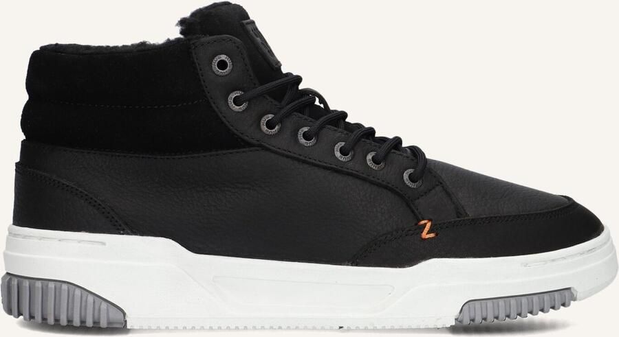 Hub Mark 2.1 Sneakers Heren Leren Sneaker Zwart