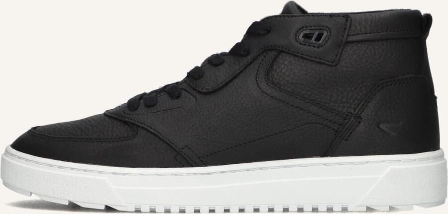 Hub Nevada Hoge sneakers Leren Sneaker Heren Zwart - Foto 2