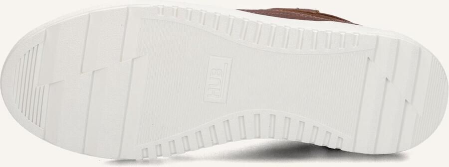 Hub Nevada Hoge sneakers Leren Sneaker Heren Cognac - Foto 4