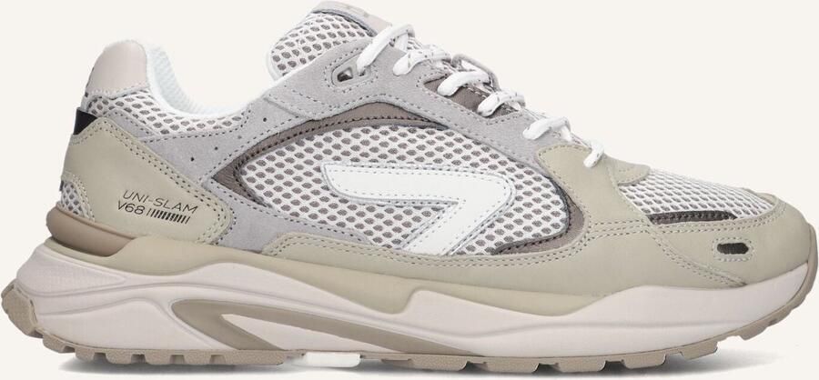 Hub Men Slam M35 Mid Grey Off White Washed Linen Light Bone Almond Brown