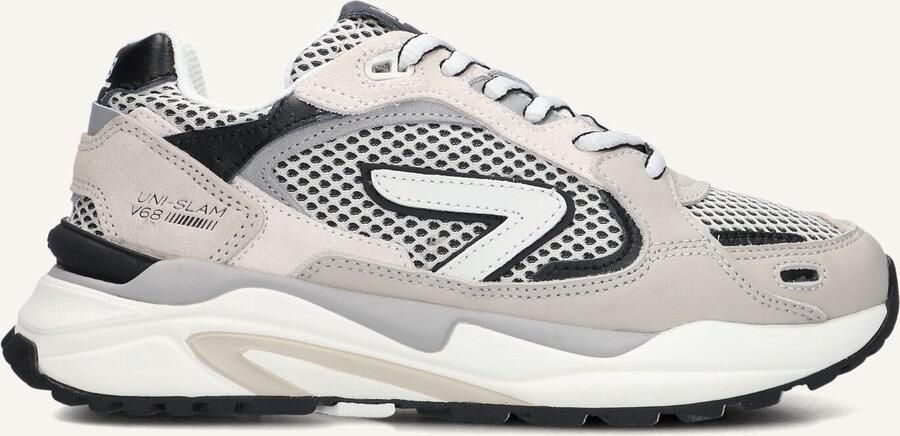 HUB Beige Lage Sneakers voor Vrouwen