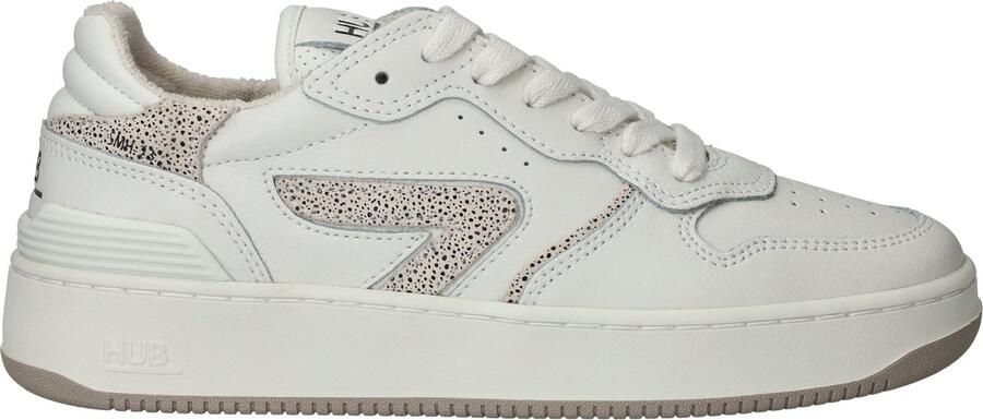 Hub Witte lage sneakers voor dames White Dames - Foto 3