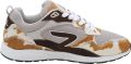 Hub Sneaker Wave Pony Bone Dark Coffee Cow - Cognac
