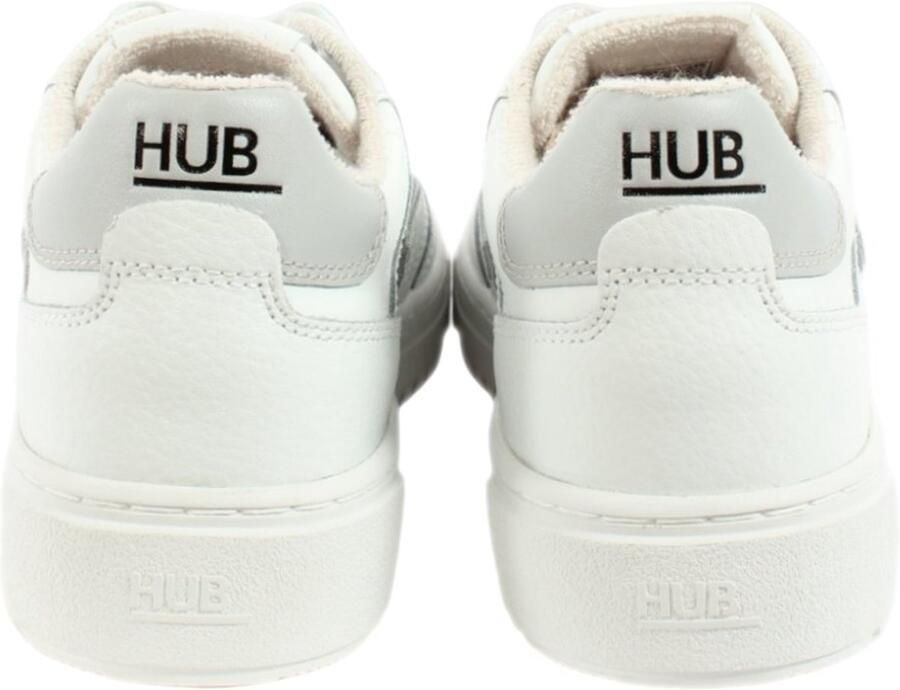 Hub Duke Dames Schoenen Wit Maat: 39.5 Leer Foot Locker