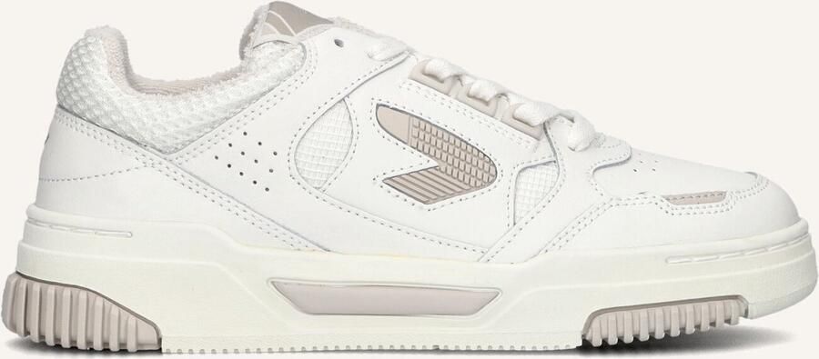 Hub Thrill Sneakers Dames Leren Sneaker Wit