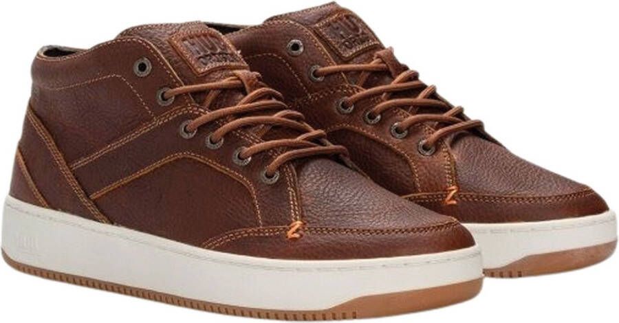 Hub Kingston 2.1 Veterschoenen Hoog Cognac