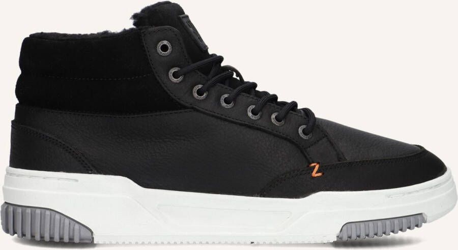 Hub Mark 2.1 Sneakers Heren Leren Sneaker Zwart