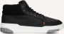 Hub Mark 2.1 Sneakers Heren Leren Sneaker Zwart - Thumbnail 1